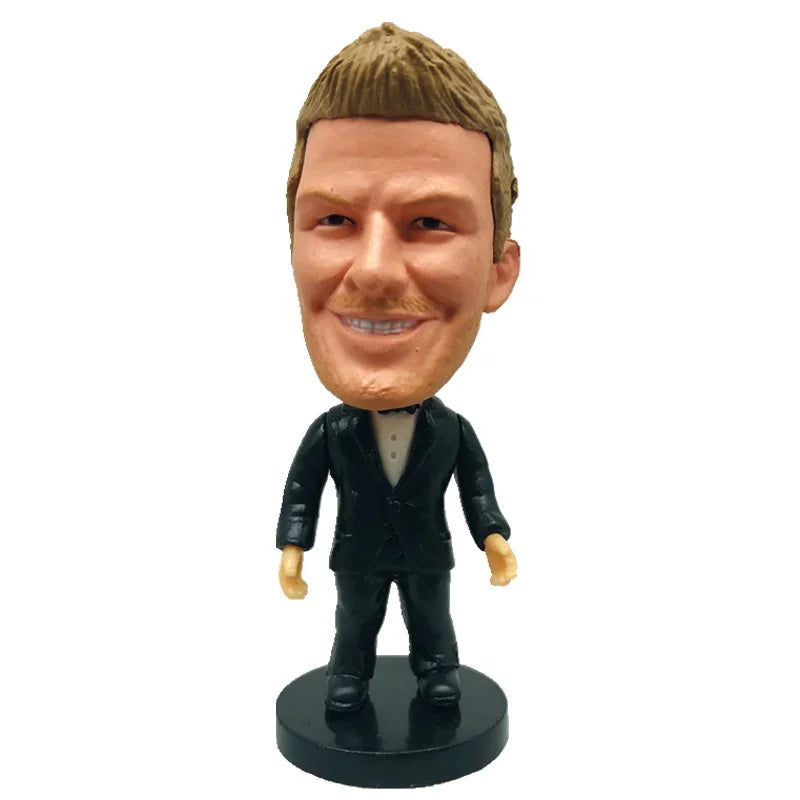 2.5Inch Soccer Player Collection Stars in Formal Attire Figurines Miniature Action Figures