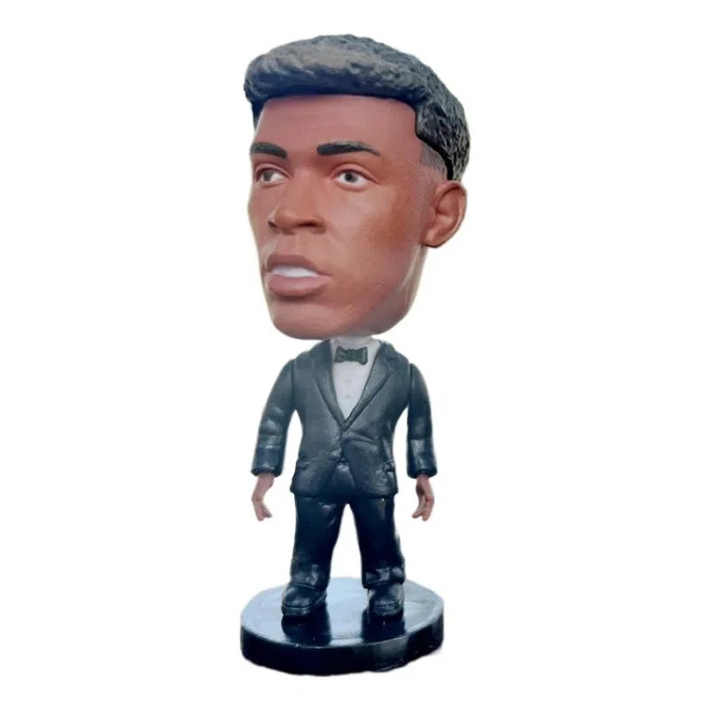 2.5Inch Soccer Player Collection Stars in Formal Attire Figurines Miniature Action Figures