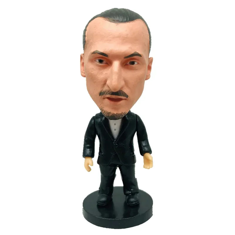 2.5Inch Soccer Player Collection Stars in Formal Attire Figurines Miniature Action Figures